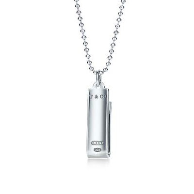  Tiffany & Co Delicate 1837 Money Clip Pendant