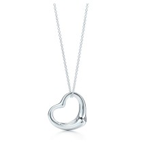 Elsa Peretti Open Heart Pendant Small