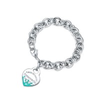 Return to Tiffany™ Color Splash Tiffany Blue® Heart Tag Bracelet