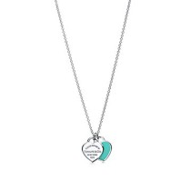 Return to Tiffany™ Mini Double Heart Tag Pendant 