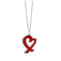 Paloma Picasso Red Loving Heart Pendant 