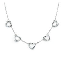 Elsa Peretti 5 Mini Open Heart Necklace