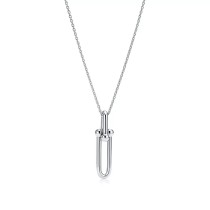  Tiffany HardWear Small Elongated Link Pendant in Sterling Silver