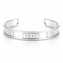 Tiffany & Co 1837 Open Cuff Bangle