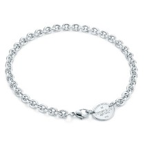 "Return to Tiffany" Oval Tag Necklace