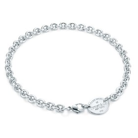 "Return to Tiffany" Oval Tag Necklace