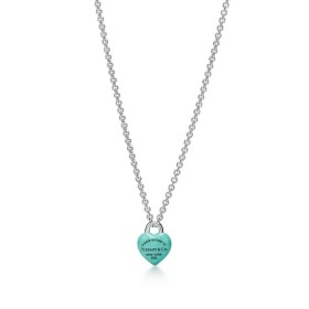 Return to Tiffany® Full Heart Pendant in Sterling Silver with Tiffany Blue®