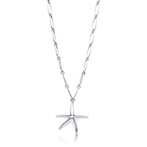Paloma Picasso Large Starfish Necklace on 16" chain