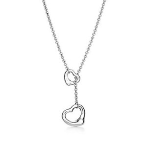 Elsa Peretti®  Double Open Heart Lariat Necklace 