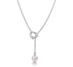 Elsa Peretti Open Heart Lariat Pendant