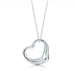 Elsa Peretti Open Heart Pendant LARGE