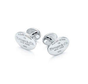 "Return to Tiffany" Oval Cuff Links