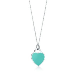 Return to Tiffany™ Blue® Heart Tag Charm in Silver