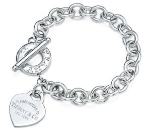 "Return to Tiffany" Heart Tag Toggle Link Lifesaver Bracelet (Default)