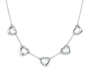 Elsa Peretti 5 Mini Open Heart Necklace