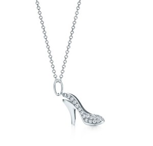 Tiffany & Co. Stiletto Charm Pendant with Diamonds