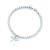 Tiffany & Co. Small Bow Bead Bracelet 7.5"