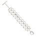 Paloma Picasso Double Cushion Bracelet 7.25" long.