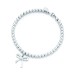 Tiffany & Co. Small Bow Bead Bracelet 7.5"